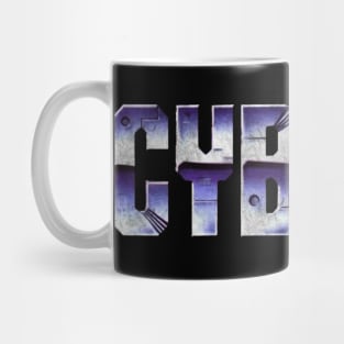 Cyborg Vintage Action Hero Mug